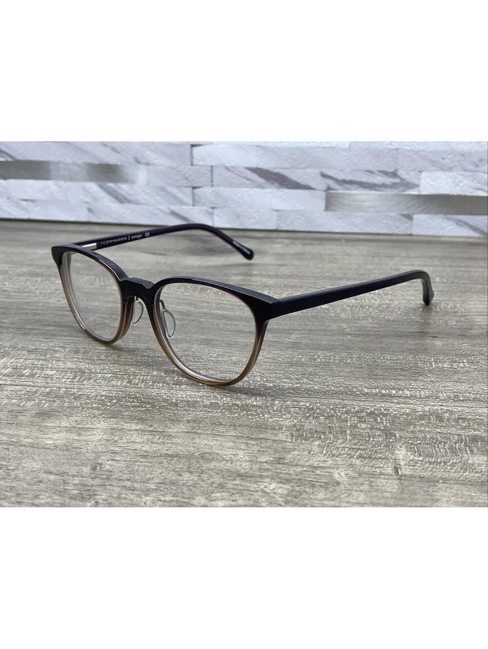 Scott Harris Europa Eyeglasses Frames SH-530 C1 Purple 48[]19-140